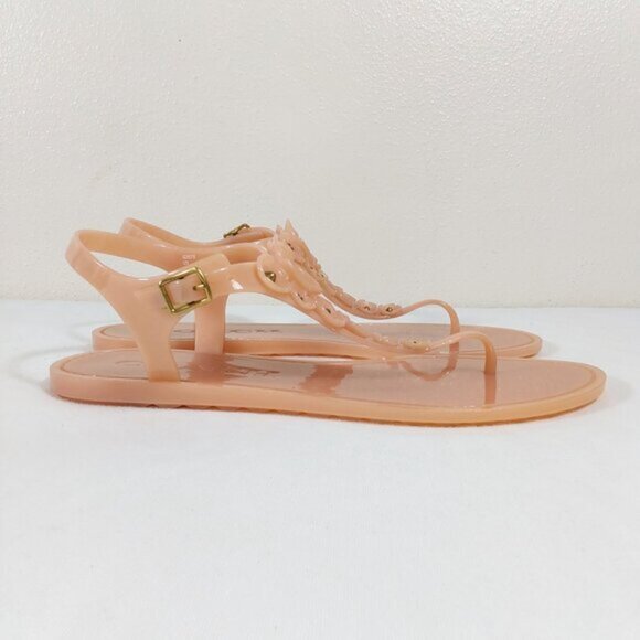 Coach Tea Rose Multi Jelly Sandal - Great Condition - 8.5 Women - Picture 5 of 11